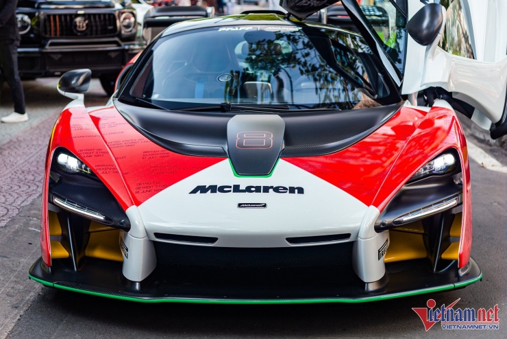 Siêu xe McLaren Senna triệu đô của ông Đặng Lê Nguyên Vũ lộ diện tại Hà Nội - 12