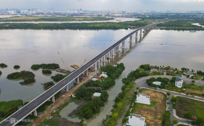Cầu Nhơn Trạch nối Đồng Nai và TP HCM. Ảnh: Phước Tuấn