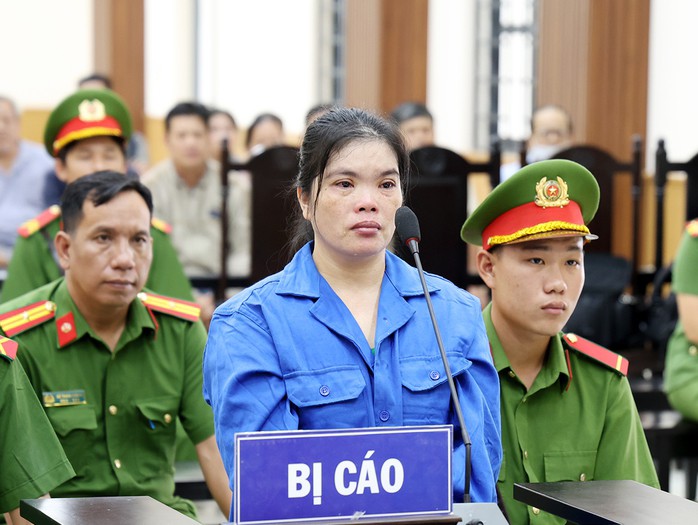 Bị cáo Nguyễn Thị Kiều Phương tại tòa