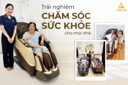Ghế massage sóng âm ASAMA – Khi công nghệ chạm tới từng giác quan