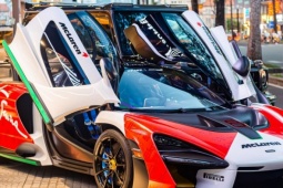 Siêu xe McLaren Senna triệu đô của ông Đặng Lê Nguyên Vũ lộ diện tại Hà Nội