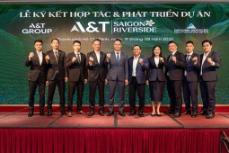 A&T Group & DXMD Vietnam ký kết hợp tác phát triển dự án A&T Saigon Riverside