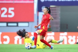 Video bóng đá ĐT nữ Việt Nam - Thái Lan: Huỳnh Như - Hải Yến tỏa sáng (ASEAN Cup)