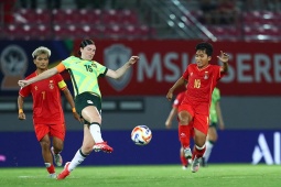 Video bóng đá nữ Myanmar - nữ Australia: Đăng quang ngoạn mục (ASEAN Cup)