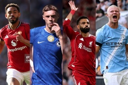 Clip phút 90+: "Nghẹt thở" Liverpool, Man City ấn định chiến thắng, MU lỡ nhịp ra quân