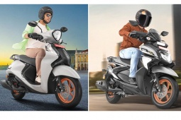 Yamaha giới thiệu bộ đôi xe ga hybrid tiết kiệm xăng, giá chỉ từ 24 triệu động