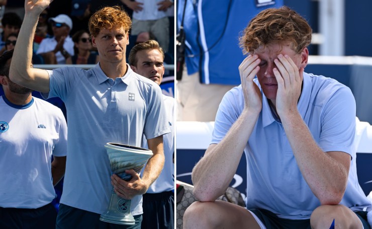 Sinner không thể tiếp tục thi đấu vì vấn đề sức khỏe 