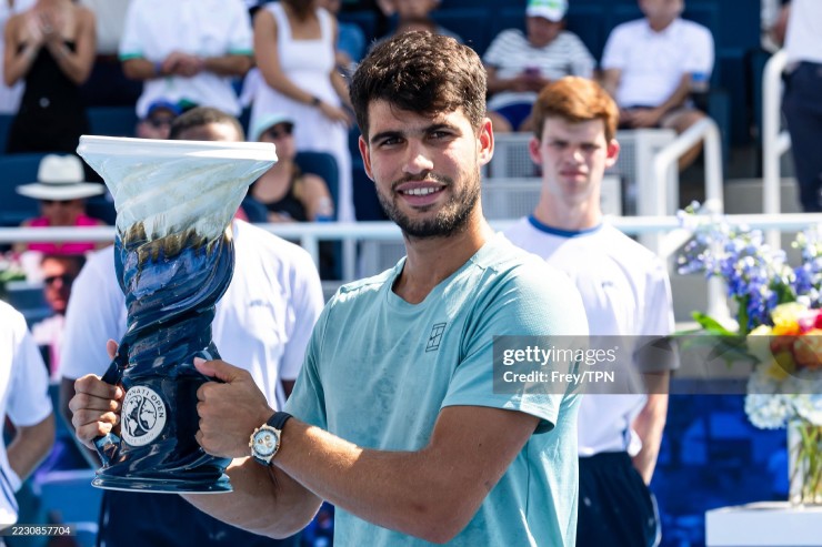 Alcaraz trở thành tân vương Cincinnati Open 