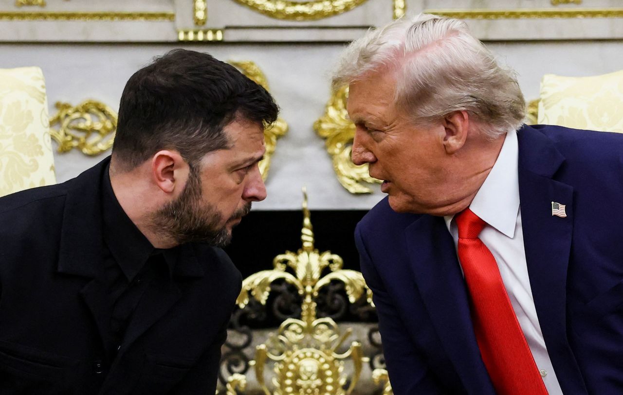 Ông Zelensky và ông Trump tại Nhà Trắng ngày 18/8. Ảnh: Reuters