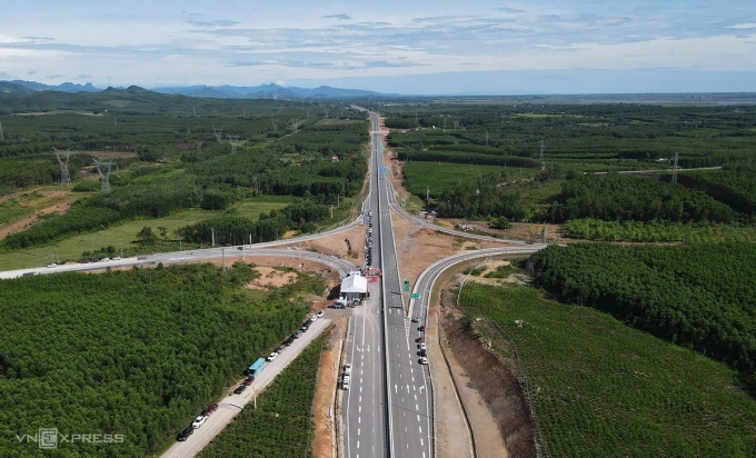 Cao tốc Vạn Ninh - Cam Lộ khánh thành sáng 19/8. Ảnh: Đắc Thành