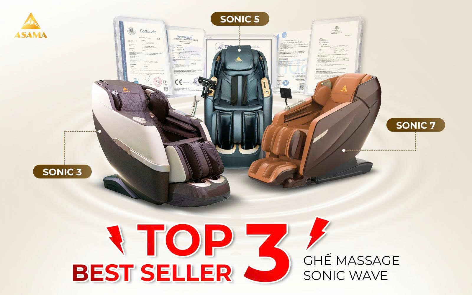 Ghế massage sóng âm ASAMA – Khi công nghệ chạm tới từng giác quan - 2