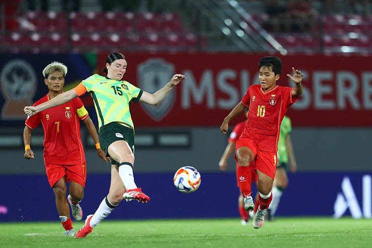 Trực tiếp bóng đá nữ Myanmar - Australia: Xuất sắc bảo vệ thành quả, đăng quang xứng đáng (Hết giờ) - 1