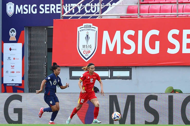 Trực tiếp bóng đá nữ Việt Nam - Thái Lan: Chiến thắng ấn tượng (Hết giờ) - 2