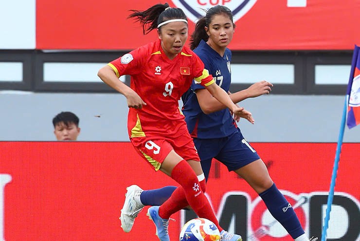 Trực tiếp bóng đá nữ Việt Nam - Thái Lan: Chiến thắng ấn tượng (Hết giờ) - 1