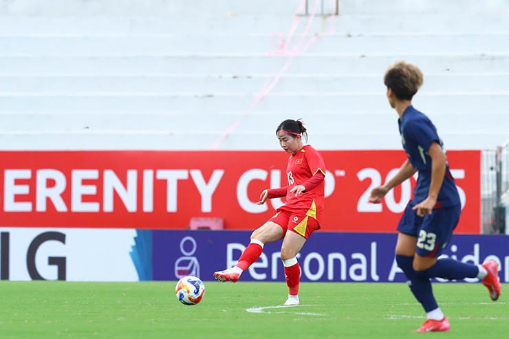 Trực tiếp bóng đá nữ Việt Nam - Thái Lan: Chiến thắng ấn tượng (Hết giờ) - 4