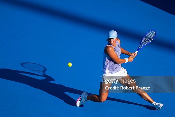 Swiatek thể hiện đẳng cấp