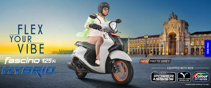 Yamaha giới thiệu bộ đôi xe ga hybrid tiết kiệm xăng, giá chỉ từ 24 triệu động - 1