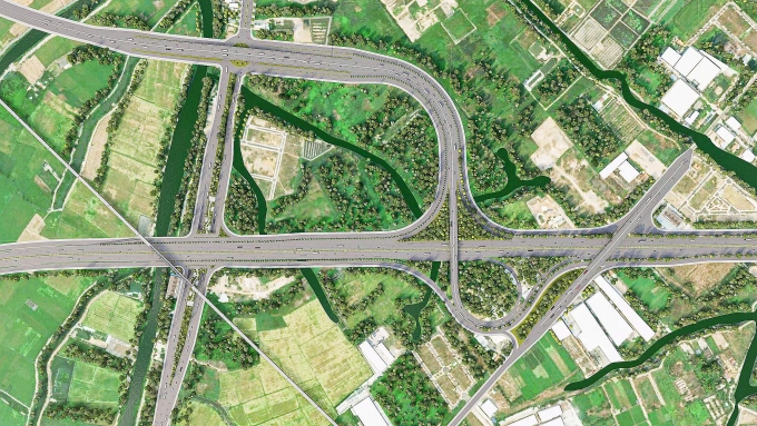 Phối cảnh cao tốc TP HCM - Mộc Bài. Ảnh: Chủ đầu tư