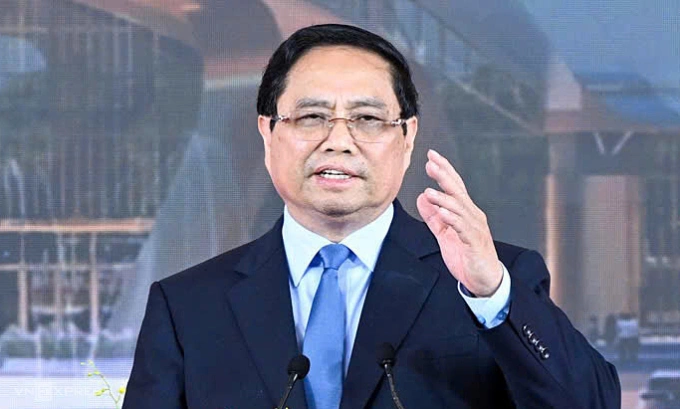 Thủ tướng Phạm Minh Chính. Ảnh: Giang Huy
