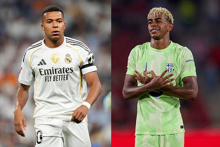 Cuộc cạnh tranh đáng chờ đợi giữa Mbappe và Yamal