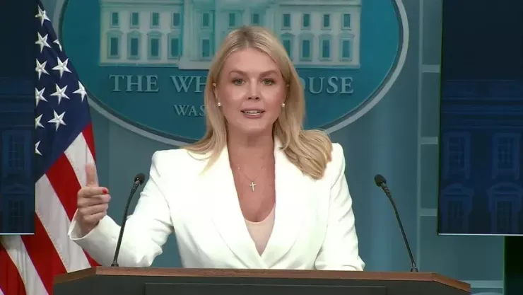 Phát ngôn viên Nhà Trắng Karoline Leavitt. Ảnh: WHITE HOUSE