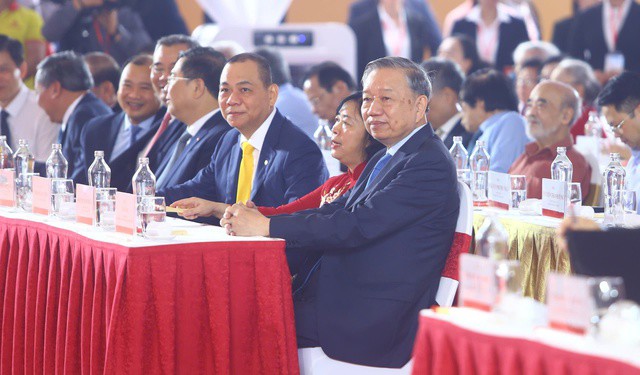 Tổng Bí thư Tô Lâm đến dự lễ. Ảnh: PHI HÙNG