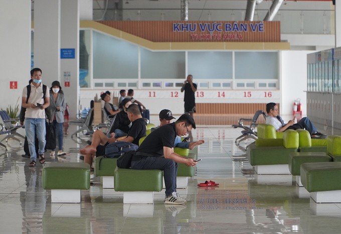 Khách ở bến xe Miền Đông mới, tháng 1/2025. Ảnh: Giang Anh