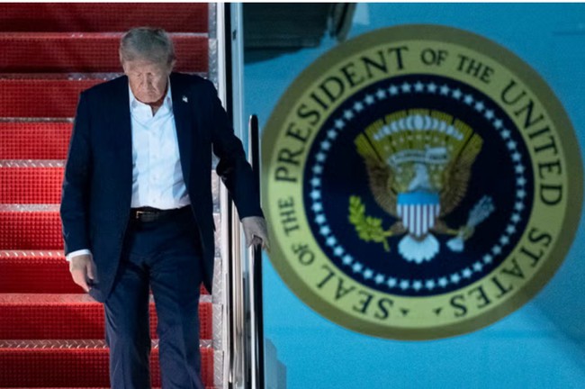 Tổng thống Donald Trump. Ảnh: AP