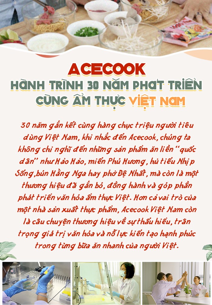Acecook – Hành trình 30 năm phát triển cùng ẩm thực Việt Nam - 2