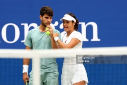 Video tennis Alcaraz/Raducanu - Draper/Pegula: Chóng vánh 2 set (US Open)