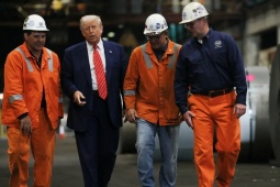 Ông Trump mở rộng thuế 50% lên thép và nhôm sang hơn 400 mặt hàng mới