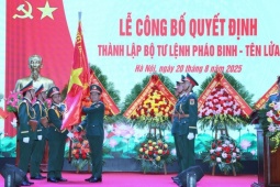 Việt Nam thành lập Bộ Tư lệnh Pháo binh - Tên lửa