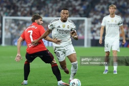 Trực tiếp bóng đá Real Madrid - Osasuna: Thẻ đỏ cuối trận (La Liga) (Hết giờ)