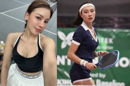Mỹ nhân làng gym Huyền Dior bén duyên pickleball, Moon Võ gây ấn tượng giải quốc tế