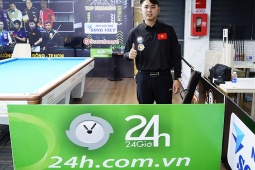 Học trò Trần Quyết Chiến loại nhà vô địch World Cup, vào bán kết giải bi-a 100 triệu đồng