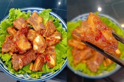 Cách làm sườn xào chua ngọt mềm mọng đẫm sốt, cực tốn cơm