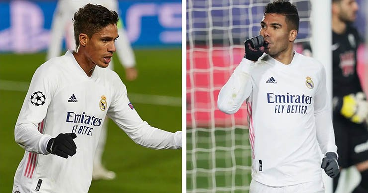 MU từng bạo chi để mua Varane và Casemiro của Real Madrid