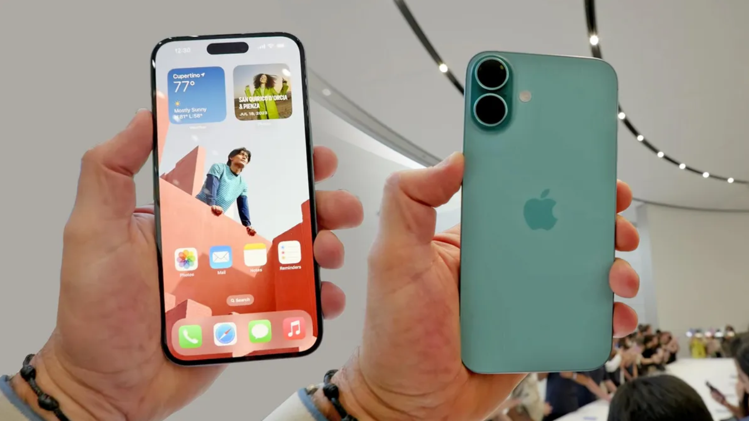 iPhone 16 Plus.