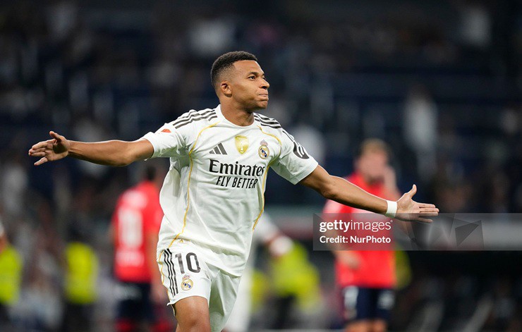 Mbappe ghi bàn thắng duy nhất của trận đấu