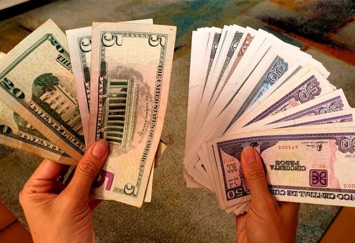 Đồng USD tăng vọt tại Cuba
