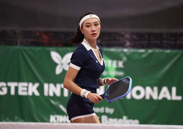 Mỹ nhân làng gym Huyền Dior bén duyên pickleball, Moon Võ gây ấn tượng giải quốc tế - 5