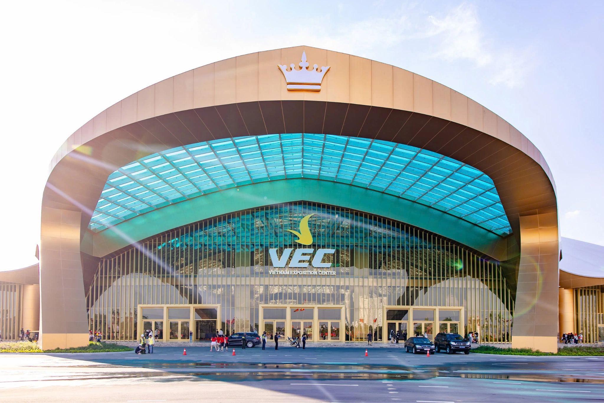 VEC xác lập vị thế Top 10 tổ hợp trung tâm triển lãm lớn nhất thế giới. (Nguồn ảnh: Đinh Huy)