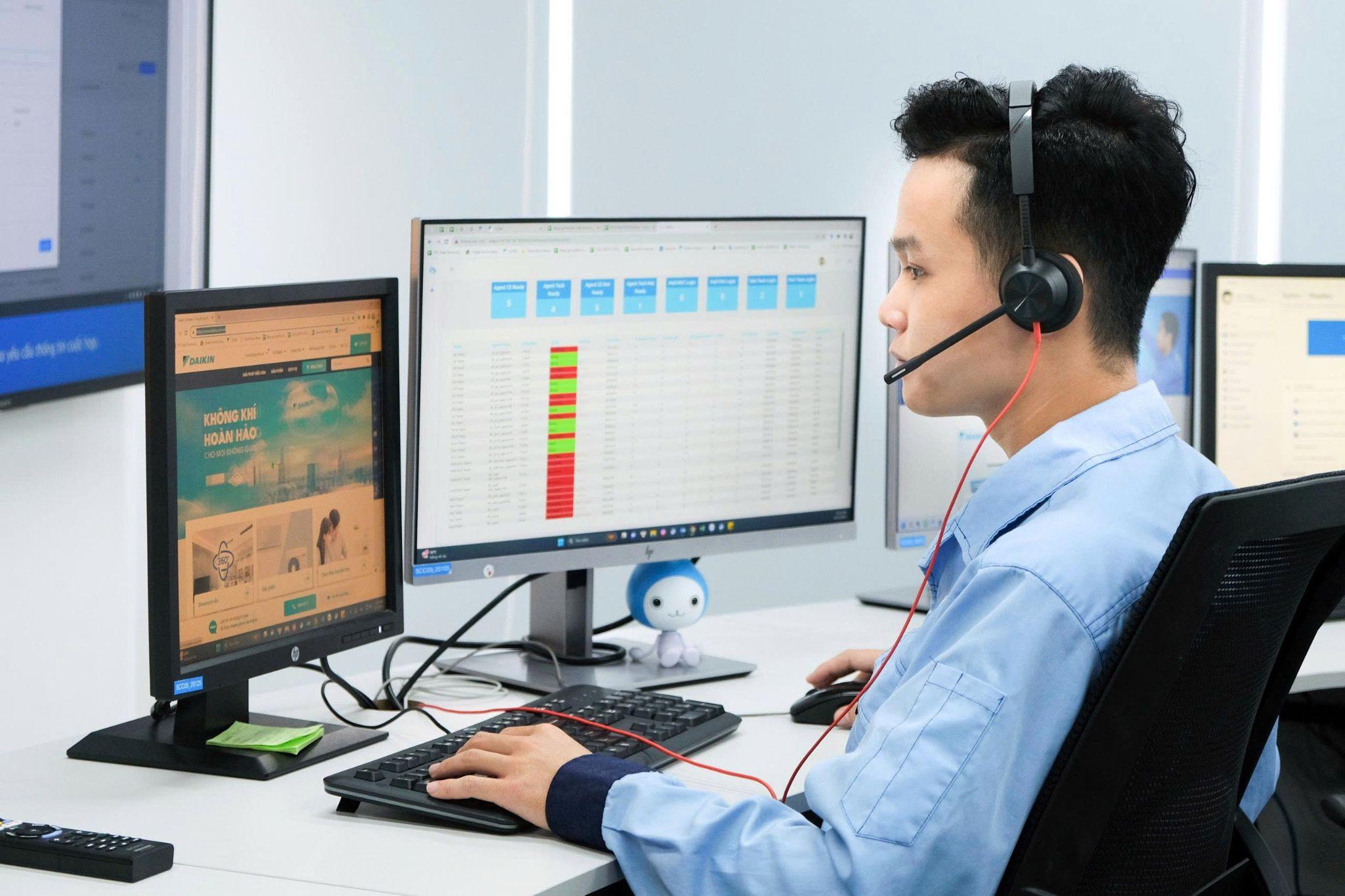 Hệ thống chăm sóc khách hàng hiện đại cùng đội ngũ chuyên nghiệp đảm bảo mọi vấn đề của người dùng được giải quyết kịp thời