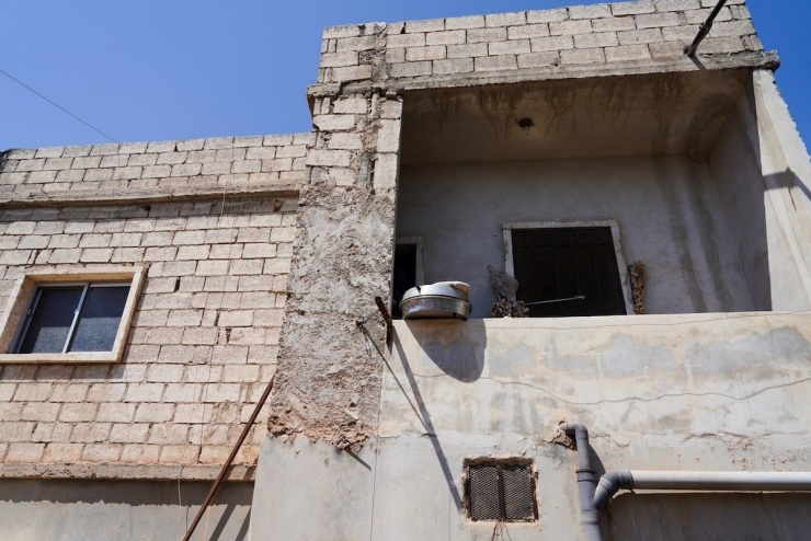 Ngôi nhà nơi lực lượng Mỹ và Syria tấn công sáng 20/8. (Ảnh: Reuters)