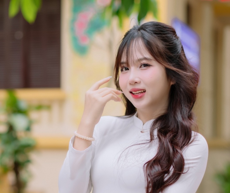 Nữ sinh đã có công việc chính thức trước khi tốt nghiệp đại học. Ảnh: NVCC