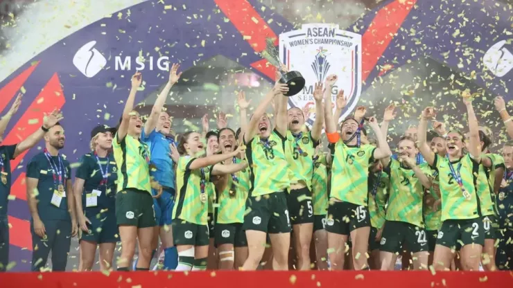 Bóng đá trẻ Úc vẽ lại bản đồ Đông Nam Á. Ảnh: CCT.