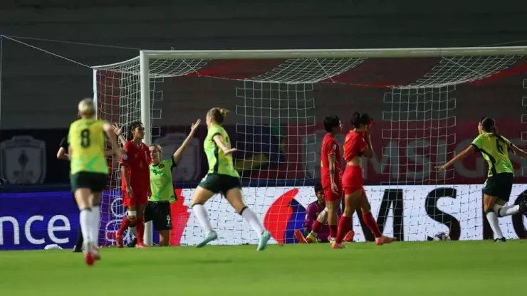 Furphy ghi bàn cho tuyển nữ U-23 Úc. Ảnh: CCT.