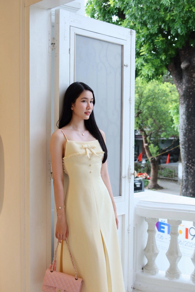 Con dâu Á hậu của hiệu trưởng trường đại học, mỗi ngày xách một chiếc túi hiệu trăm triệu ra phố - 7