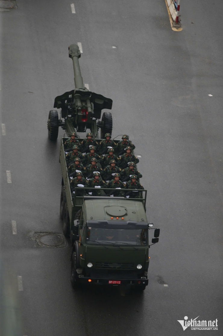 Hình ảnh xe tăng, tên lửa, pháo phản lực trùng trùng tiến về Quảng trường Ba Đình - 20