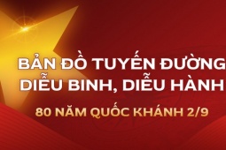 Tin tức trong ngày - Chi tiết 7 hướng đi của khối diễu binh, xe pháo trên các tuyến phố Hà Nội